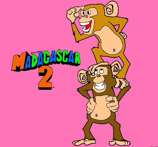 Madagascar 2 Manson y Phil