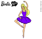 Dibujo Barbie bailarina de ballet pintado por yara12