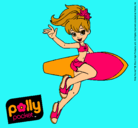 Dibujo Polly Pocket 3 pintado por andreareme