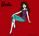 Dibujo Barbie moderna pintado por vlentinita