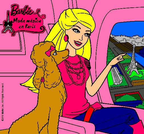 Barbie llega a París