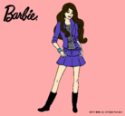 Dibujo Barbie juvenil pintado por vlentinita