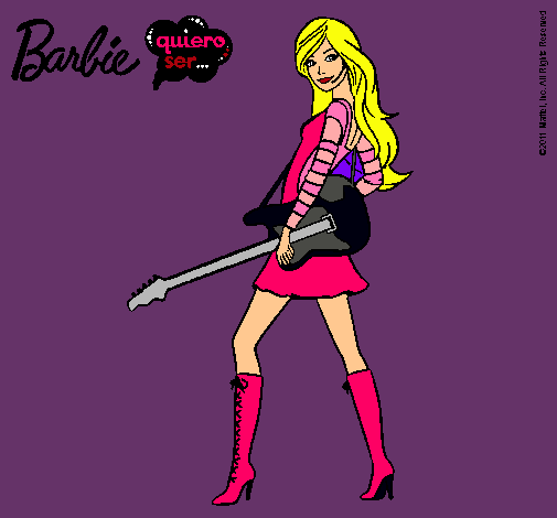 Barbie la rockera