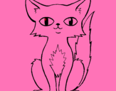 Dibujo Gato persa pintado por juliepa