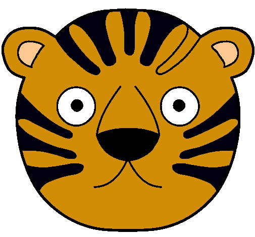 Dibujo Tigre II pintado por fontin