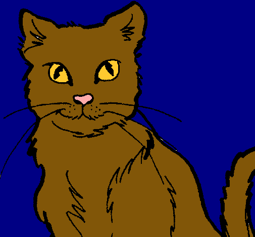 Dibujo Gato pintado por joseverano