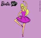 Dibujo Barbie bailarina de ballet pintado por PARI