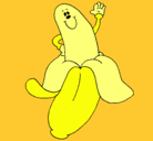 Dibujo Banana pintado por xopy33