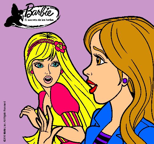 Barbie sorprendida