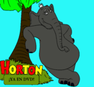 Dibujo Horton pintado por ppppp