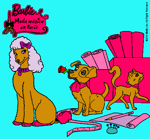 La mascota de Barbie