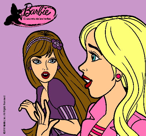 Barbie sorprendida