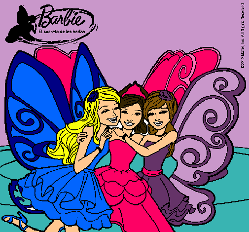 Barbie y sus amigas en hadas