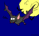 Dibujo Murciélago loco pintado por grilloforito