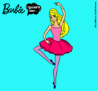 Dibujo Barbie bailarina de ballet pintado por nininininida