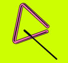 Dibujo Triángulo pintado por xenia2