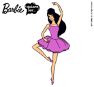 Dibujo Barbie bailarina de ballet pintado por brabiebailar