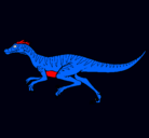 Dibujo Velociraptor pintado por ghhfg