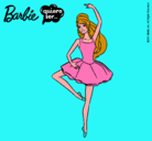 Dibujo Barbie bailarina de ballet pintado por julia22