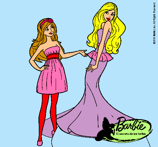 Barbie estrena vestido