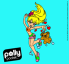 Dibujo Polly Pocket 14 pintado por Doradita