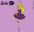 Dibujo Barbie bailarina de ballet pintado por Meredhit