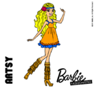 Dibujo Barbie Fashionista 1 pintado por vanetxu