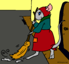 Dibujo La ratita presumida 1 pintado por que_importa