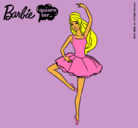 Dibujo Barbie bailarina de ballet pintado por aliiiiiiiiii