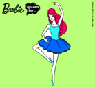 Dibujo Barbie bailarina de ballet pintado por 5245