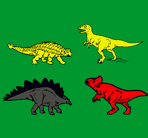 Dinosaurios de tierra