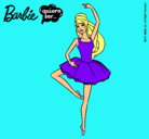 Dibujo Barbie bailarina de ballet pintado por yarita12