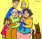 Dibujo Familia pintado por sandoovaLL