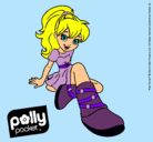 Dibujo Polly Pocket 9 pintado por peti