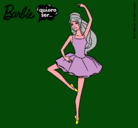 Dibujo Barbie bailarina de ballet pintado por kadove