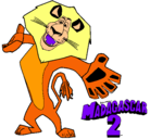 Dibujo Madagascar 2 Alex 2 pintado por simaacdvgb