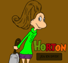 Dibujo Horton - Sally O'Maley pintado por memooooo