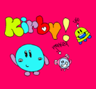 Dibujo Kirby 4 pintado por candelaarg