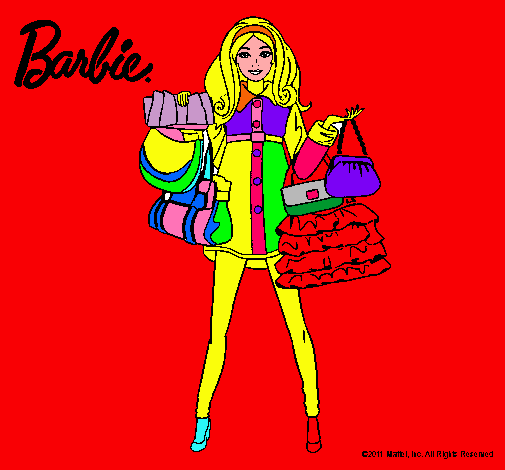 Barbie de compras