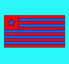 Dibujo Liberia pintado por 8940bandera1