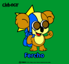 Dibujo Fercho pintado por Luiny