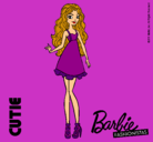 Dibujo Barbie Fashionista 3 pintado por fugaz