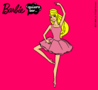 Dibujo Barbie bailarina de ballet pintado por lillypratde