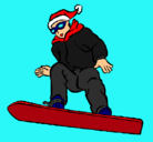 Dibujo Snowboard pintado por fjfuyerooo