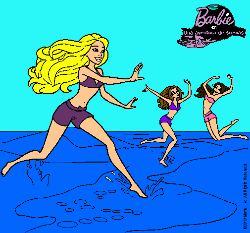 Barbie de regreso a la playa