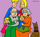 Dibujo Familia pintado por fiorek-pa1