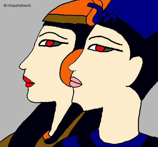 Ramsés y Nefertiti