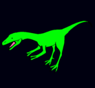 Dibujo Velociraptor II pintado por gdxsgcfy