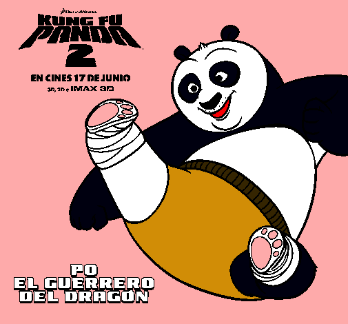 Po el guerrero del dragón