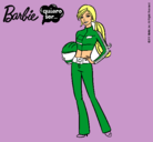 Dibujo Barbie piloto de motos pintado por ekaterine
